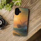 Stormy Sea at Sunset by Ivan Aivazovsky - iPhone Tough Case