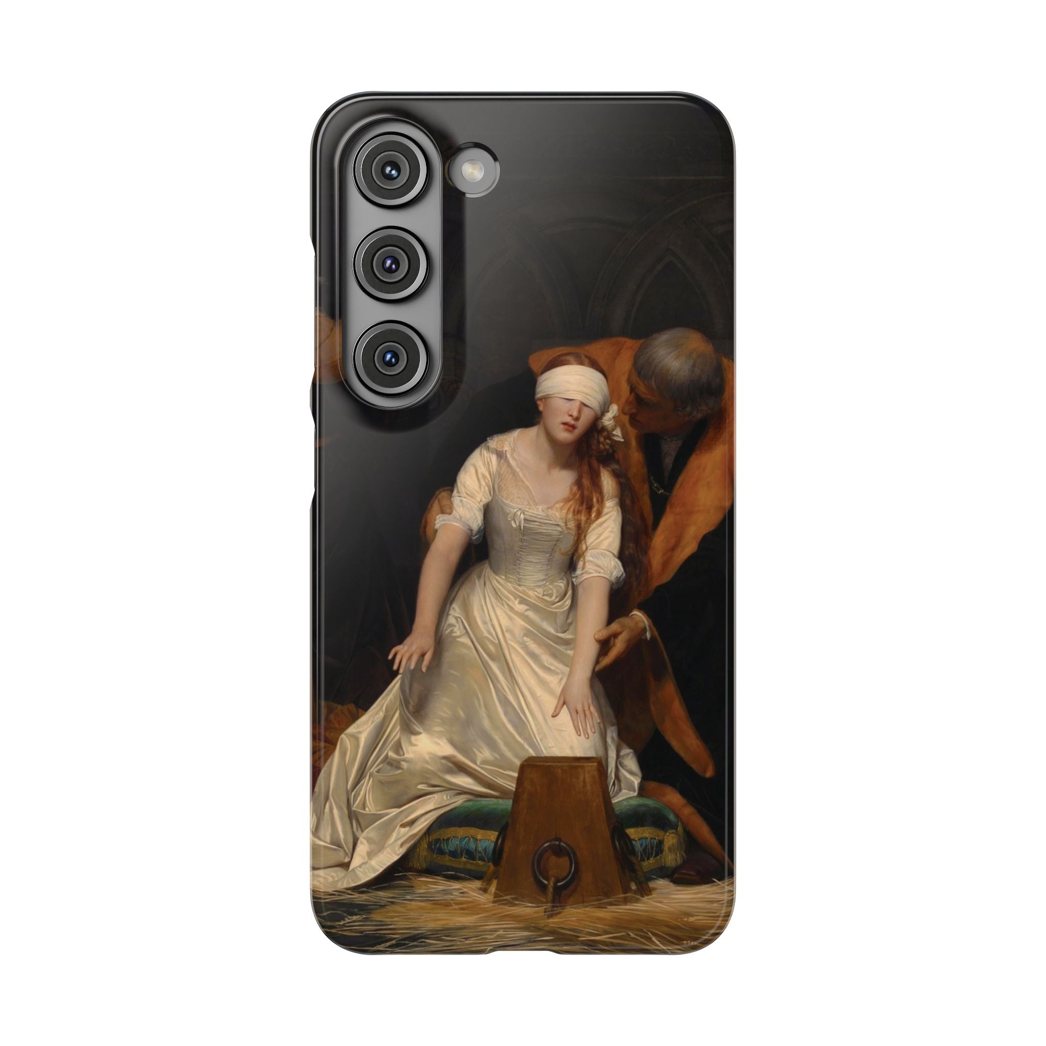 The Execution of Lady Jane Grey by Paul Delaroche - Samsung Slim Case