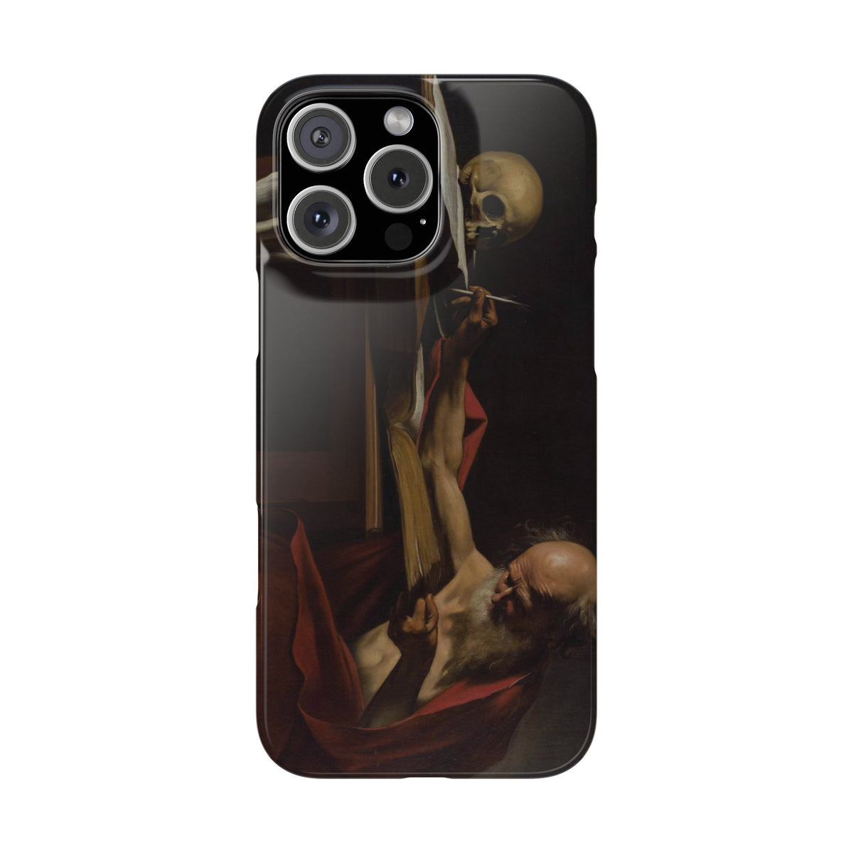 San Girolamo Scrivente by Caravaggio - iPhone Slim Case