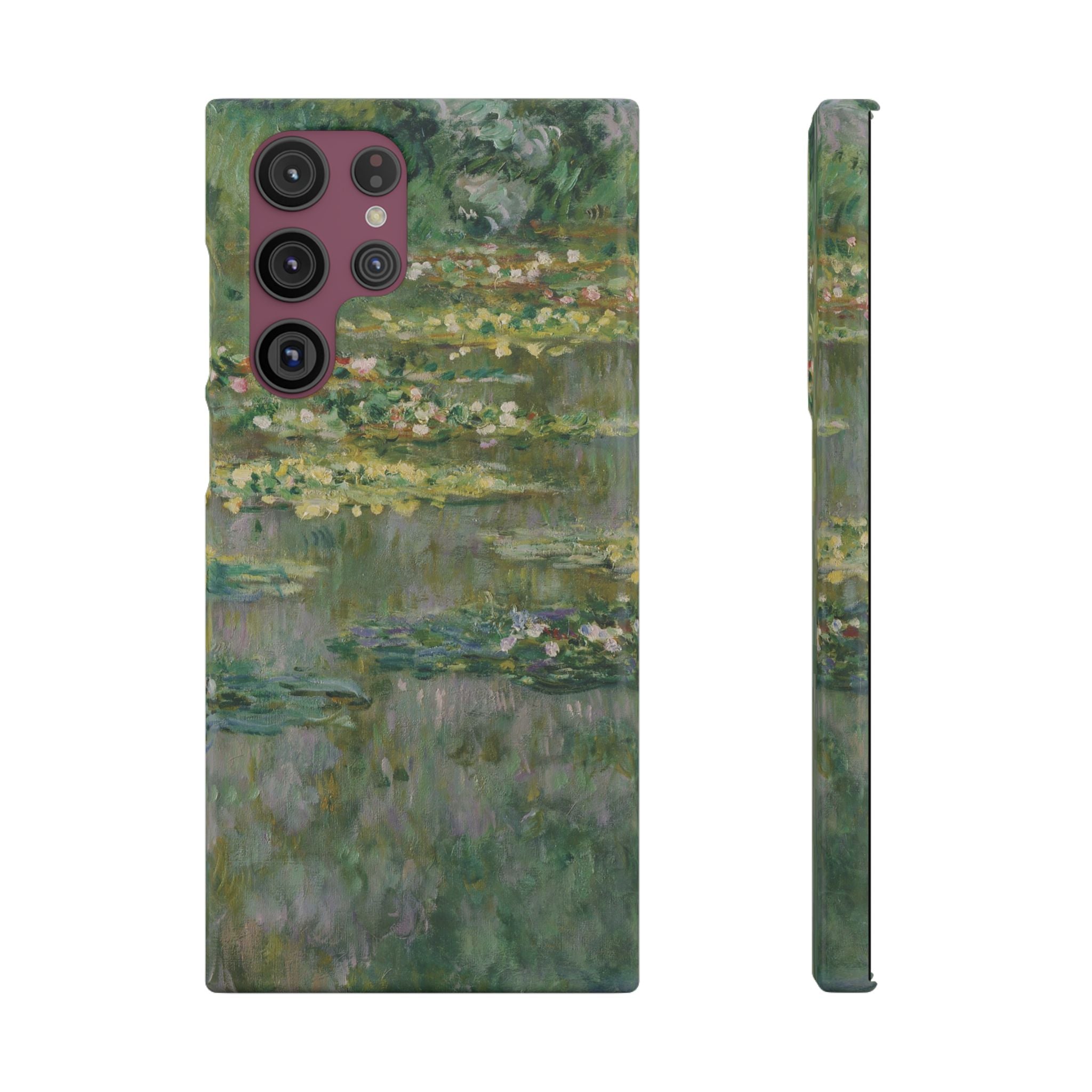 Le Bassin des Nymphéas by Claude Monet - Samsung Slim Case