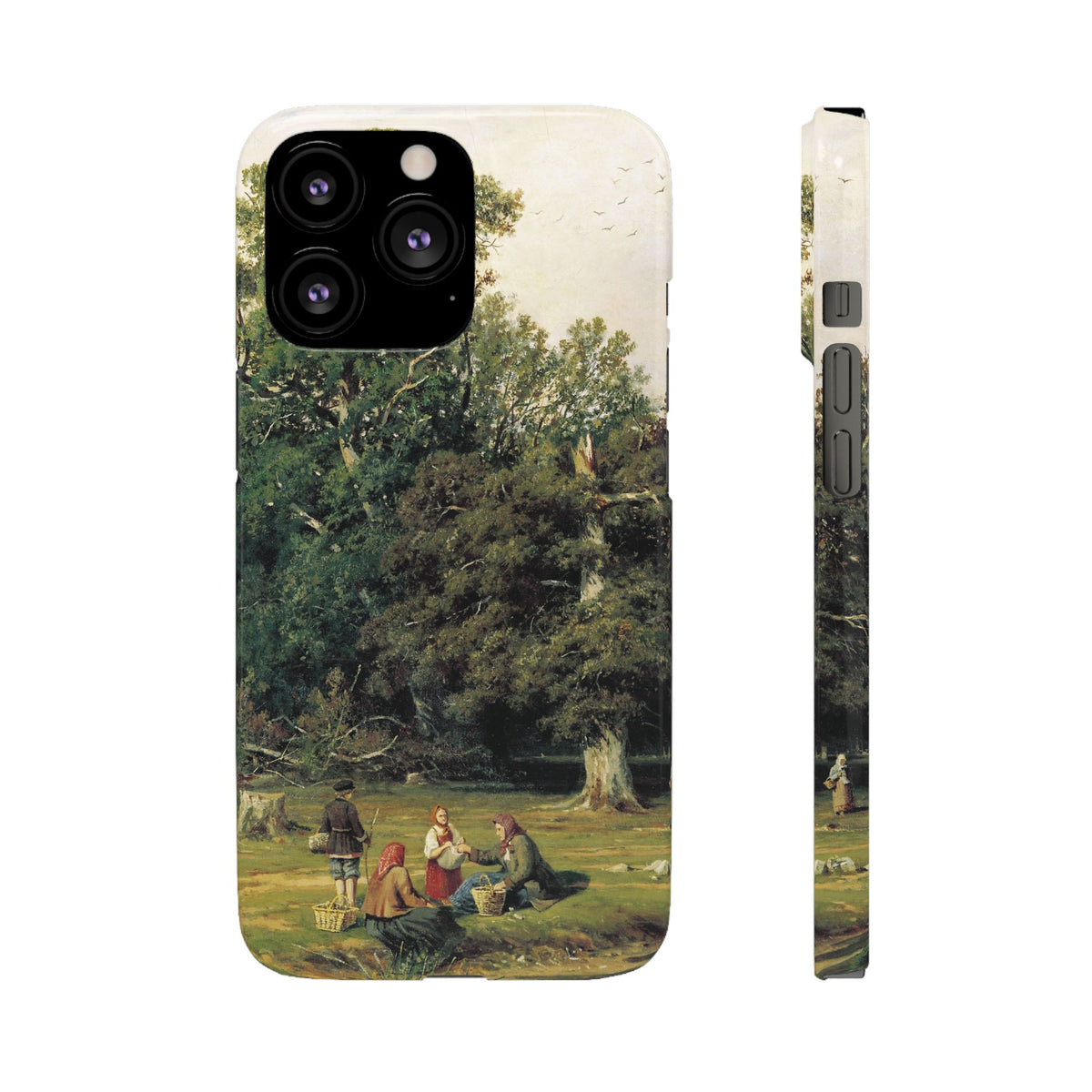 For Mushrooms by Ivan Ivanovich Shishkin - iPhone Slim Case