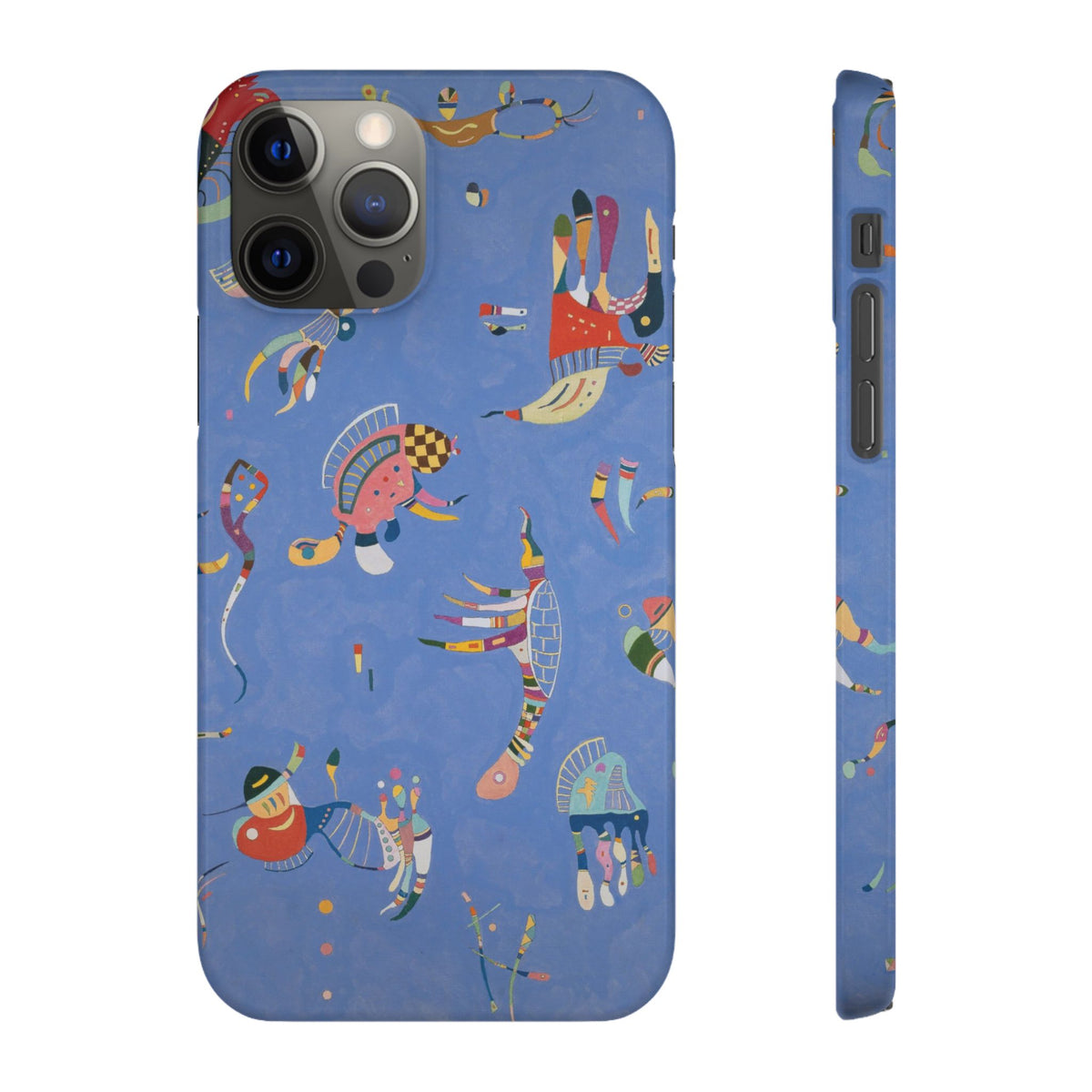 Sky Blue by Vasily Kandinsky - iPhone Slim Case