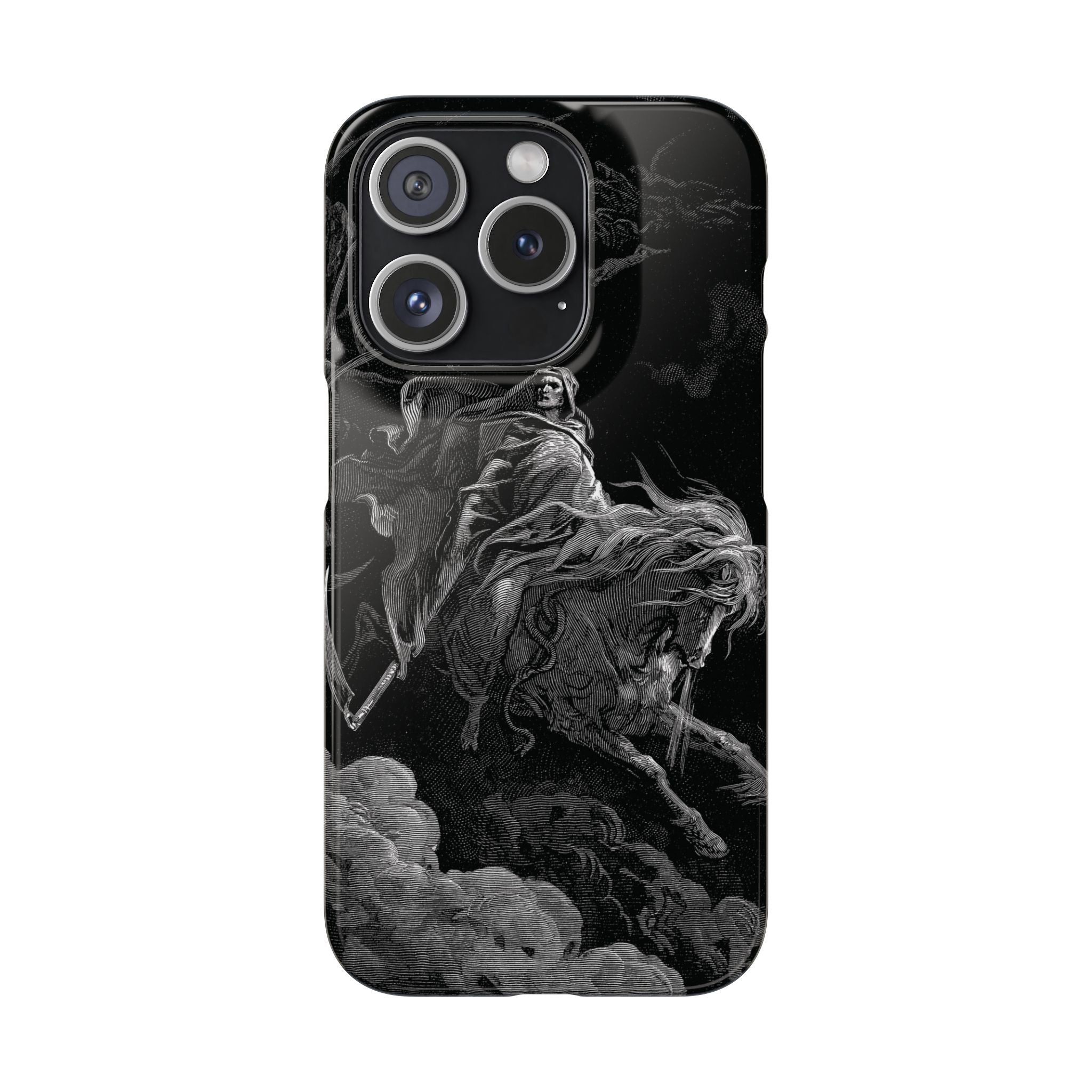 Death on the Pale Horse by Gustave Dore - iPhone Slim Case