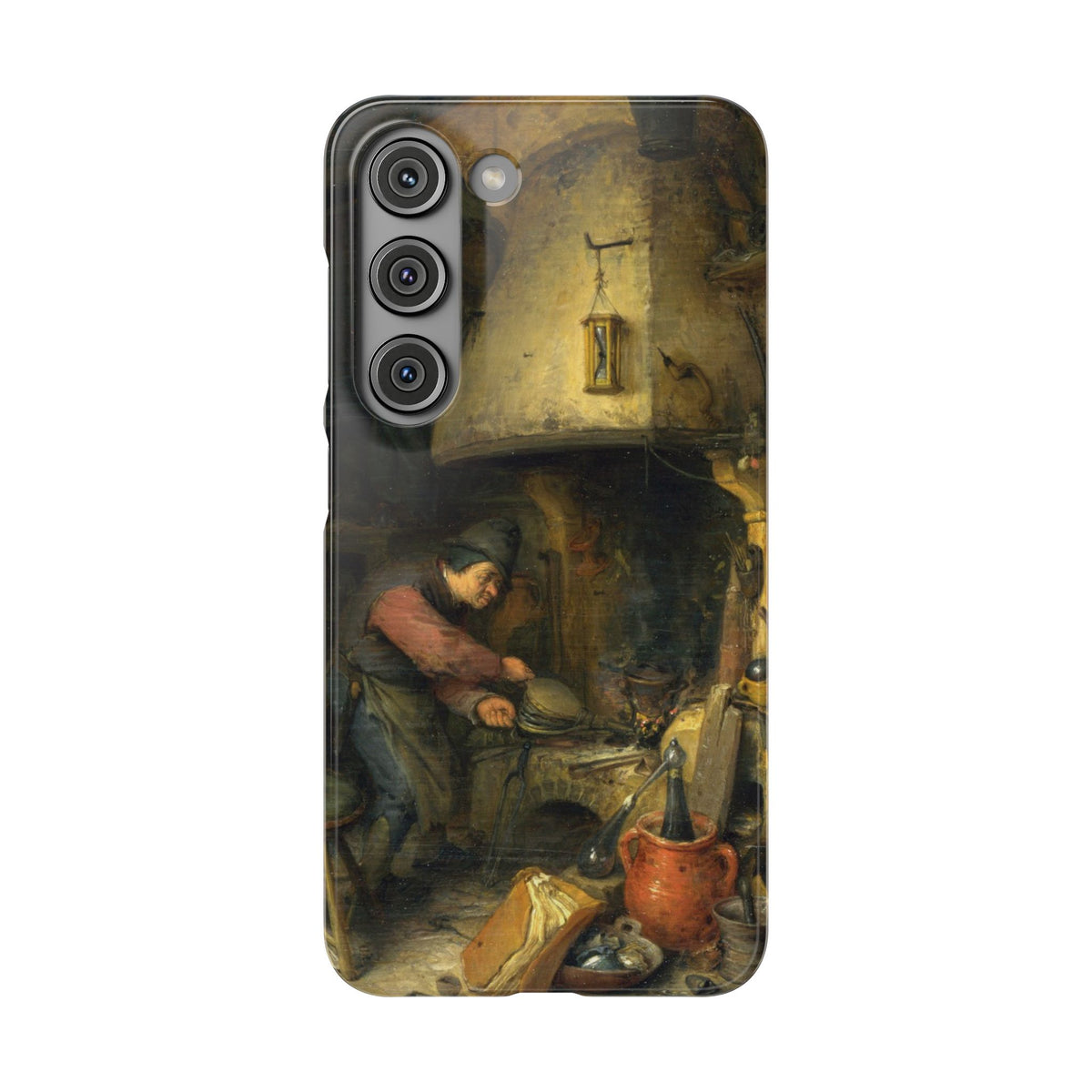 The Alchemist by Adriaen van Ostade - Samsung Slim Case