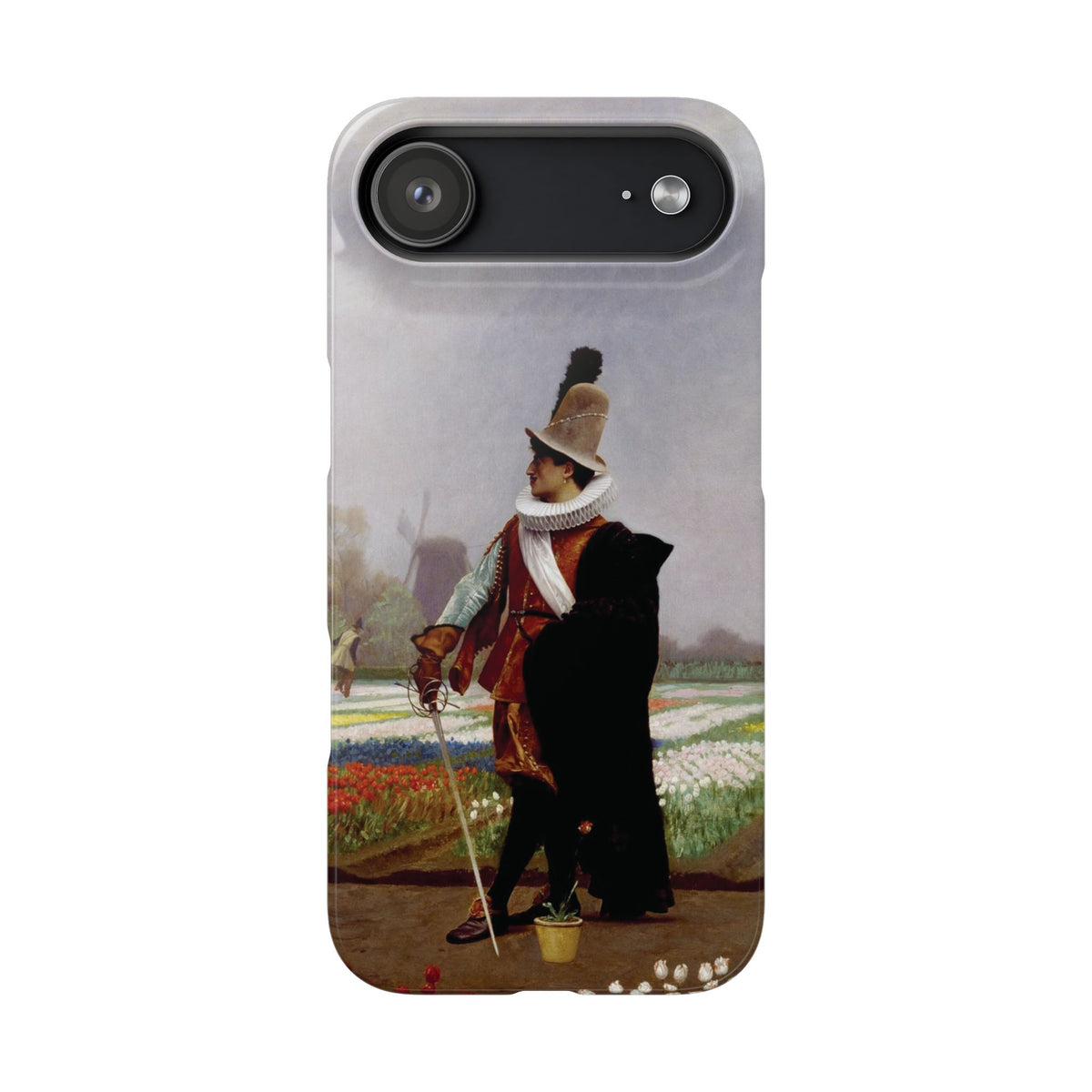 The Tulip Folly by Jean-Leon Gerome - iPhone Slim Case