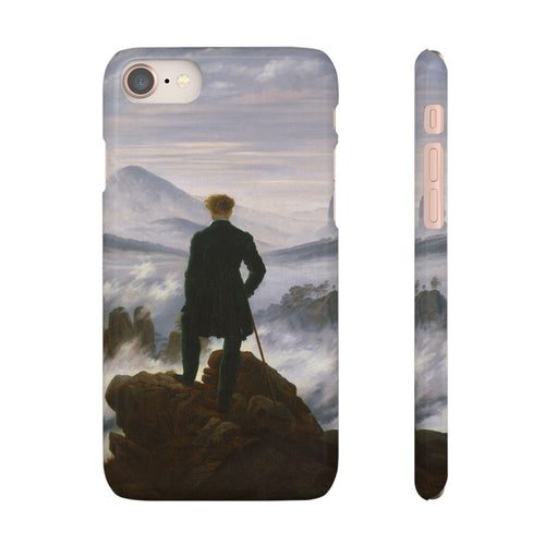 The Wanderer above the Sea of Fog by Caspar David Friedrich - iPhone Slim Case