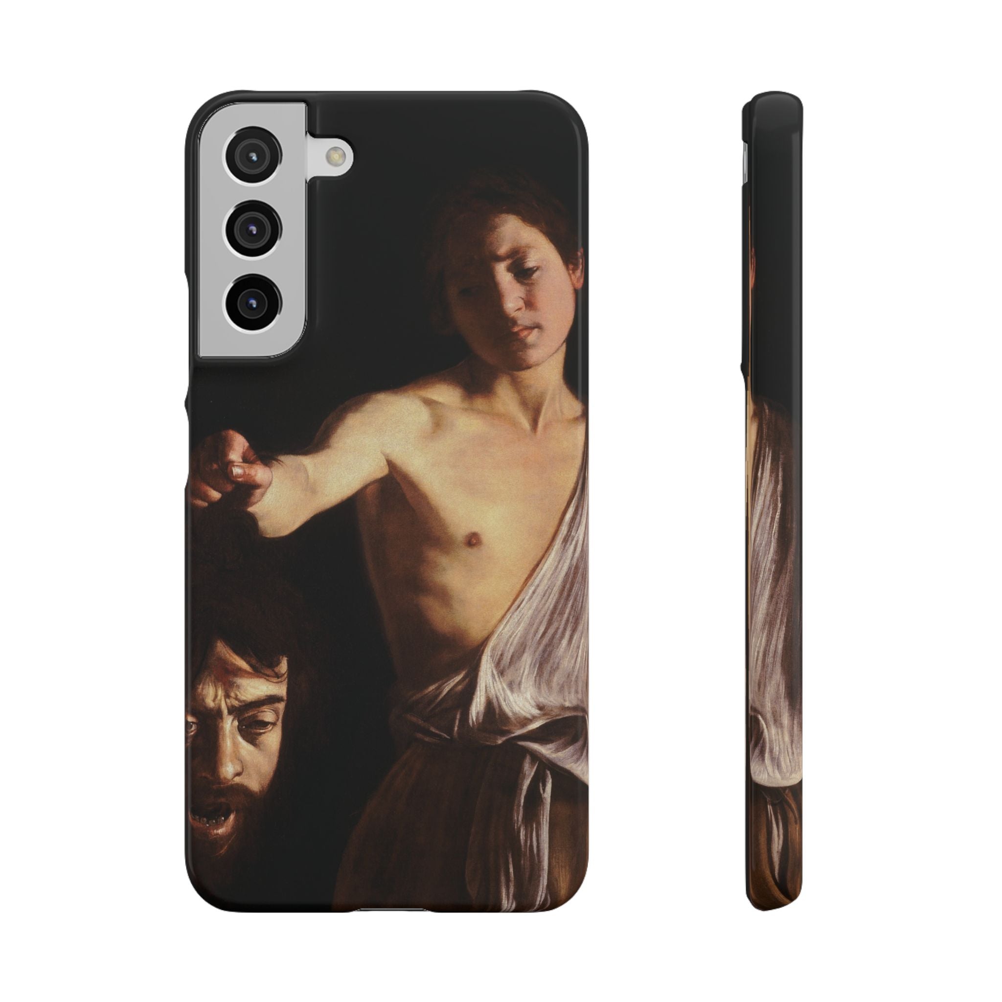 David with the Head of Goliath by Caravaggio - Samsung Slim Case
