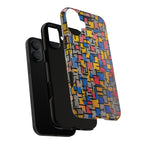 Composition by Piet Mondrian - iPhone Tough Case