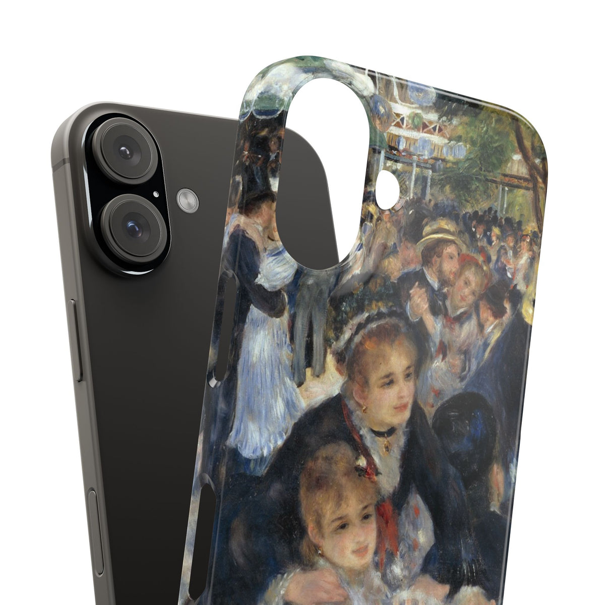 Le Moulin de la Galette by Pierre Auguste Renoir - iPhone Slim Case