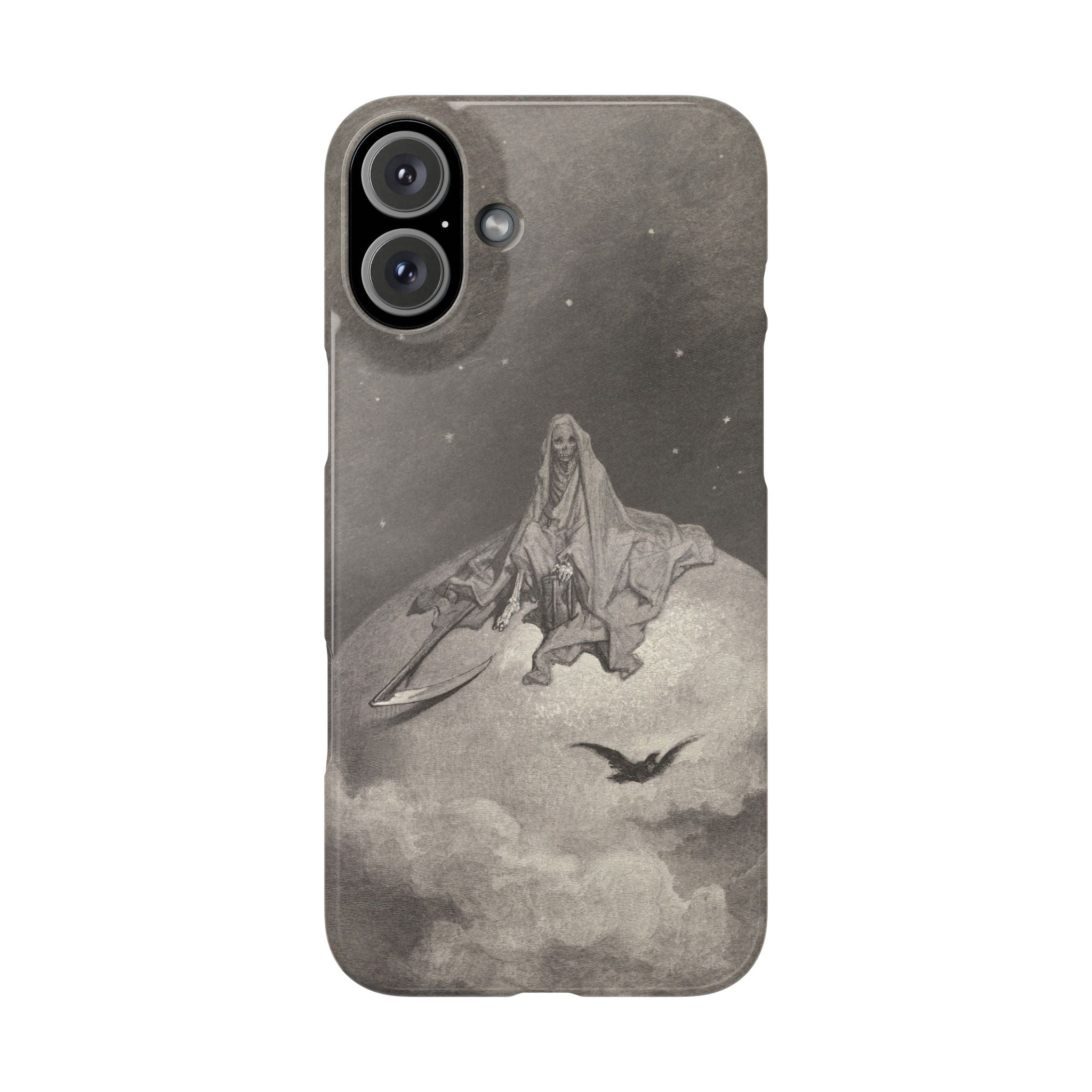 Doubting, dreaming dreams no mortal ever dared to dream before by Gustave Doré - iPhone Slim Case