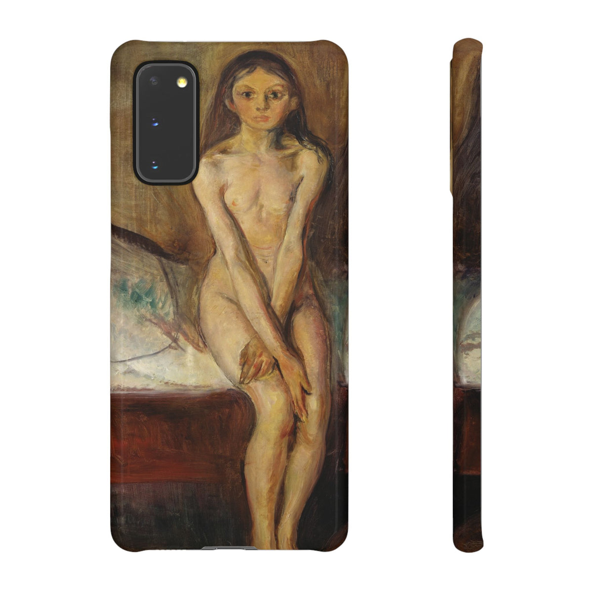 Puberty by Edvard Munch - Samsung Slim Case