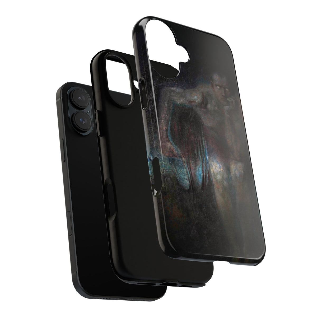 Lucifer by Franz von Stuck - iPhone Tough Case