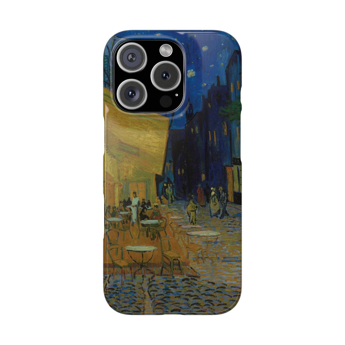 Café Terrace at Night by Vincent van Gogh - iPhone Slim Case