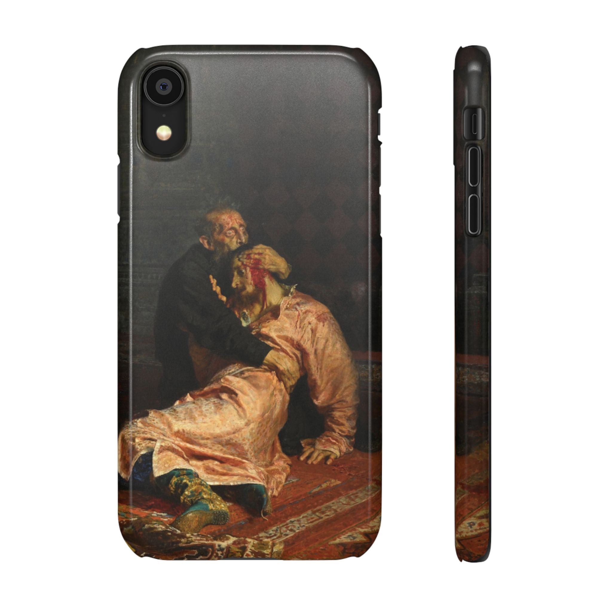 Ivan the Terrible and His Son by Ilya Repin - iPhone Slim Case