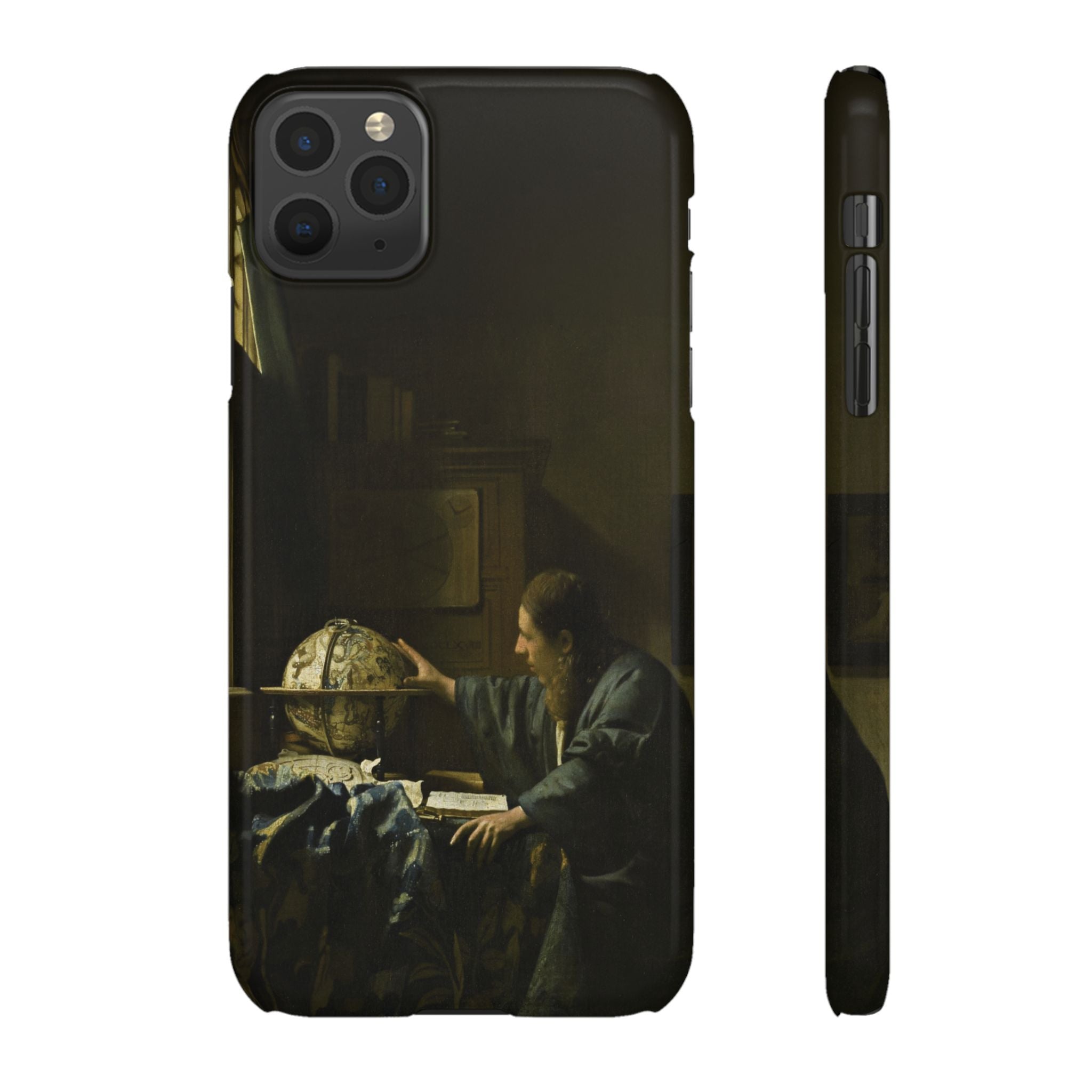 The Astronomer by Johannes Vermeer - iPhone Slim Case