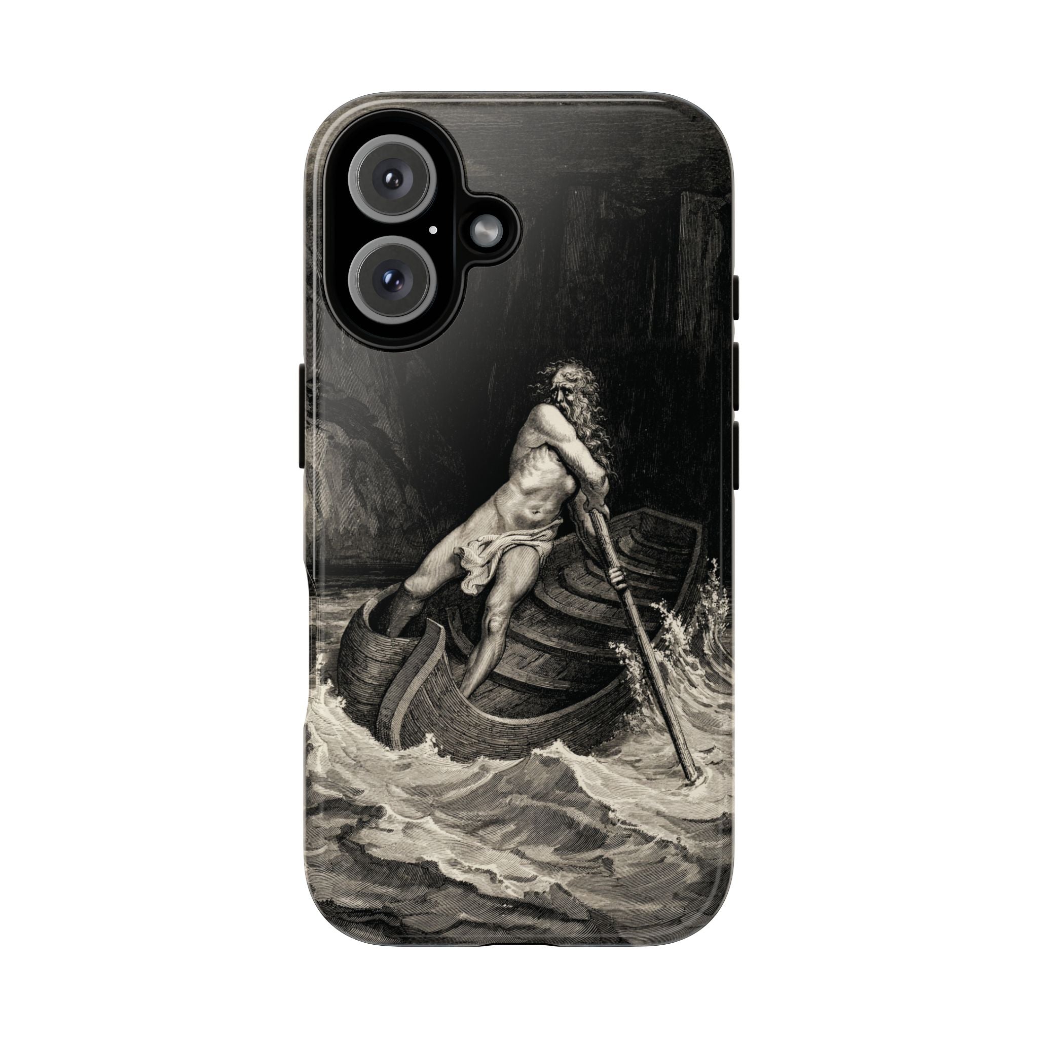 Canto III - Charon by Gustave Doré - iPhone Tough Case