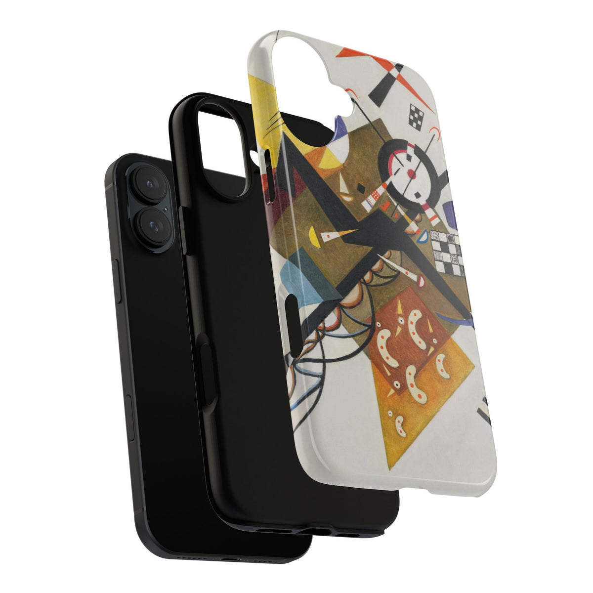 On White II by Vasily Kandinsky - iPhone Tough Case