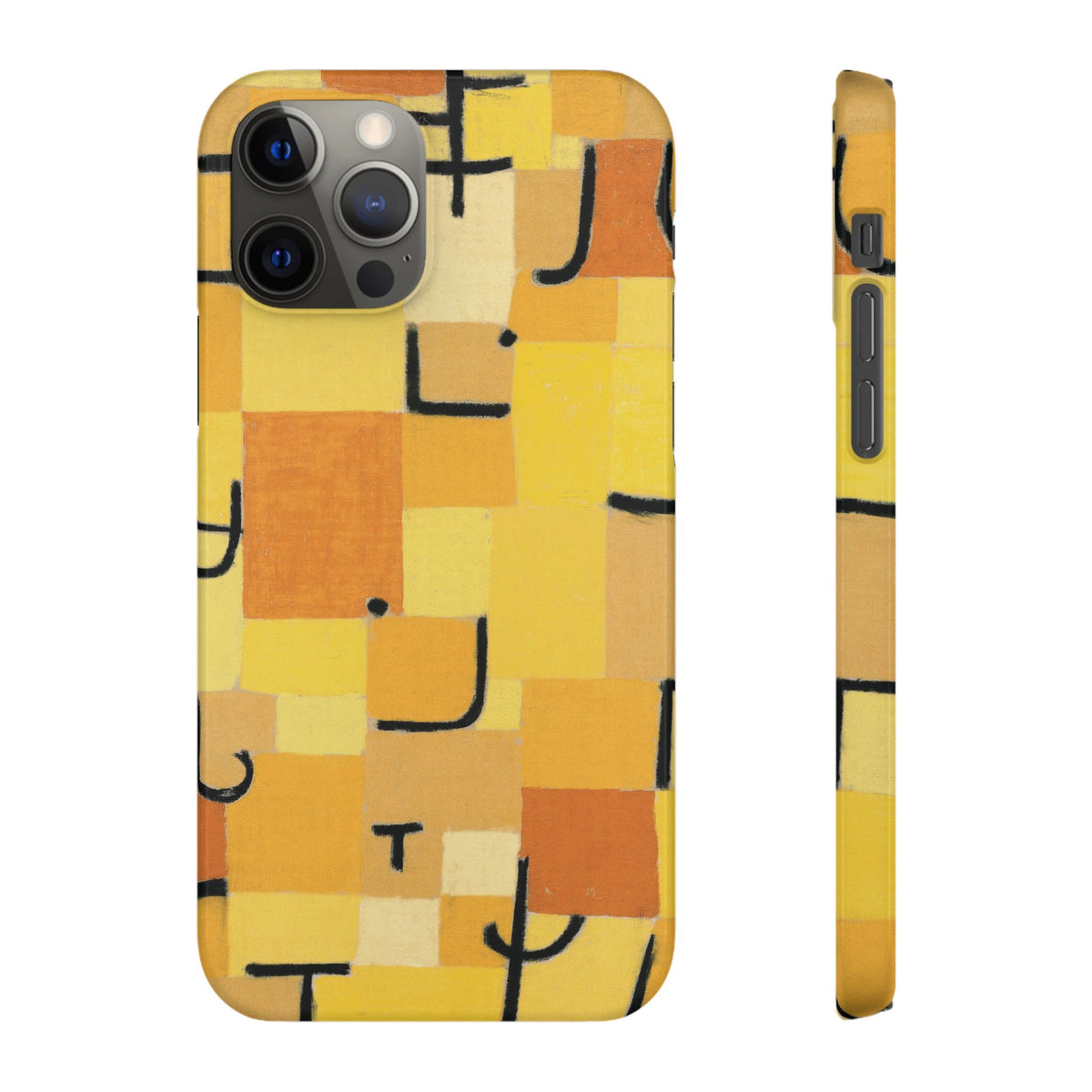 Signs in Yellow by Paul Klee - iPhone Slim Case