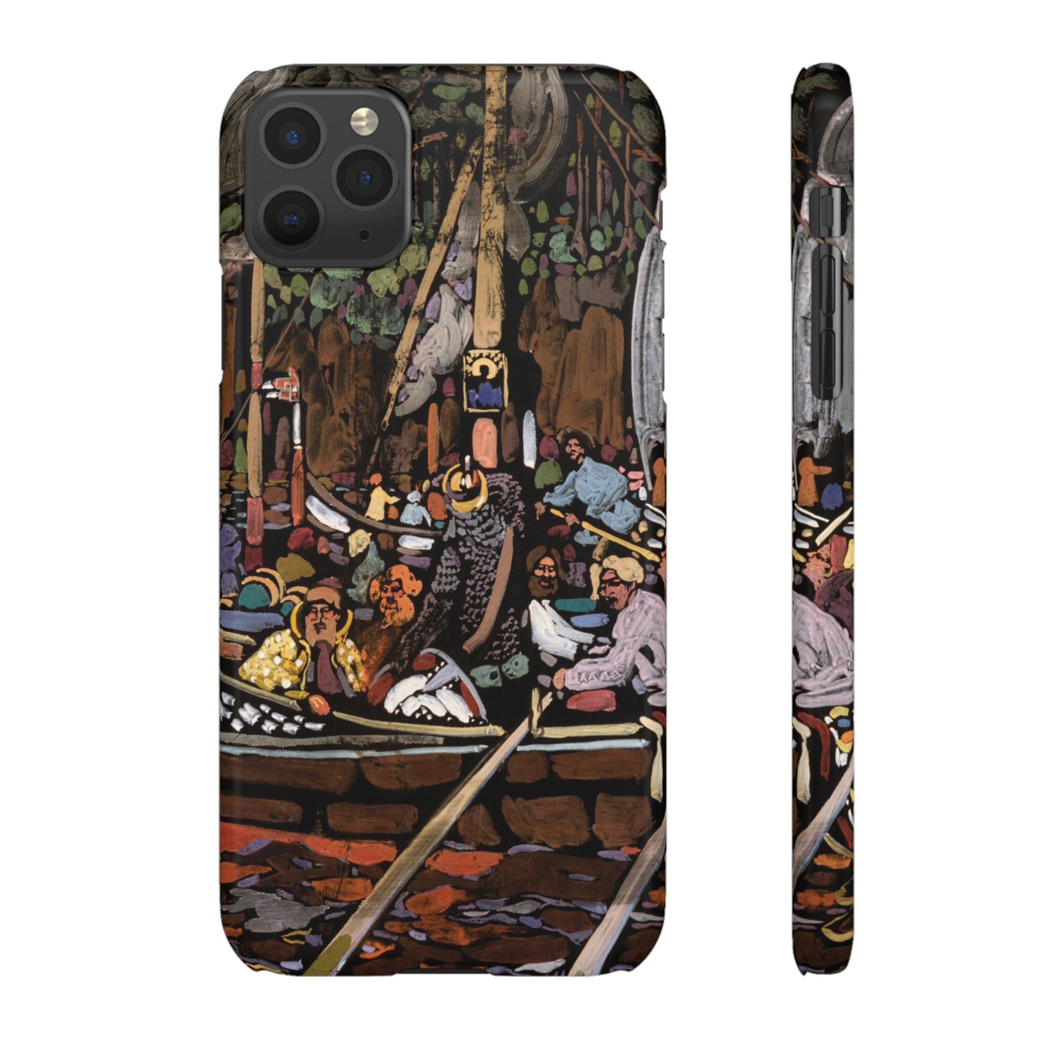 Lied (Chanson) by Vasily Kandinsky - iPhone Slim Case