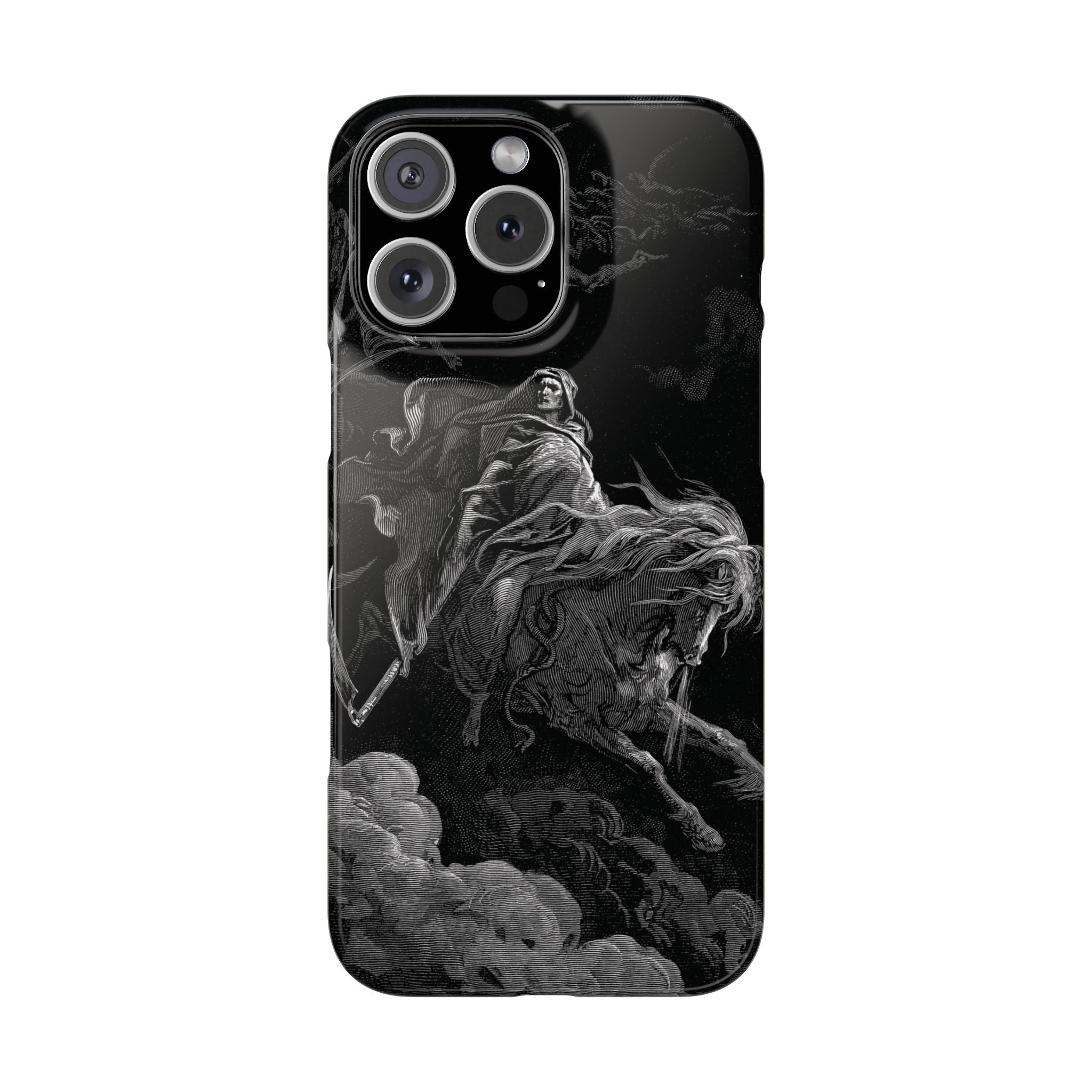 Death on the Pale Horse by Gustave Dore - iPhone Slim Case