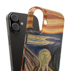 The scream by Edvard Munch - iPhone Slim Case