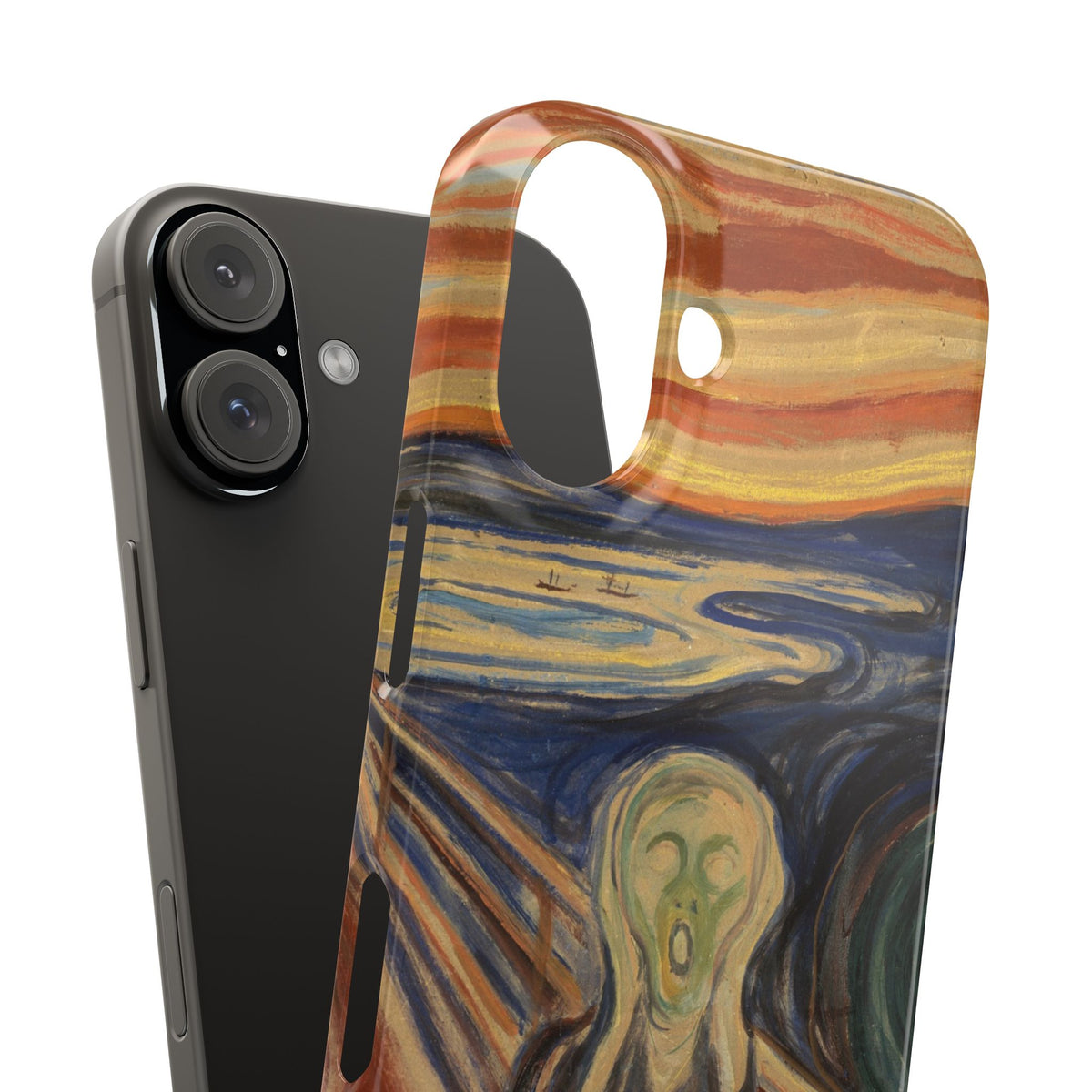 The scream by Edvard Munch - iPhone Slim Case