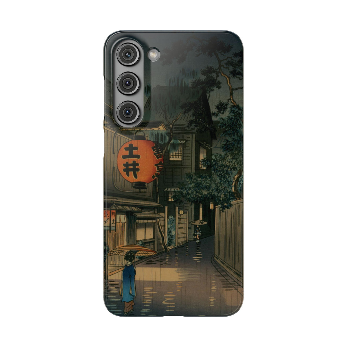 Evening at Ushigome by Tsuchiya Koitsu - Samsung Slim Case