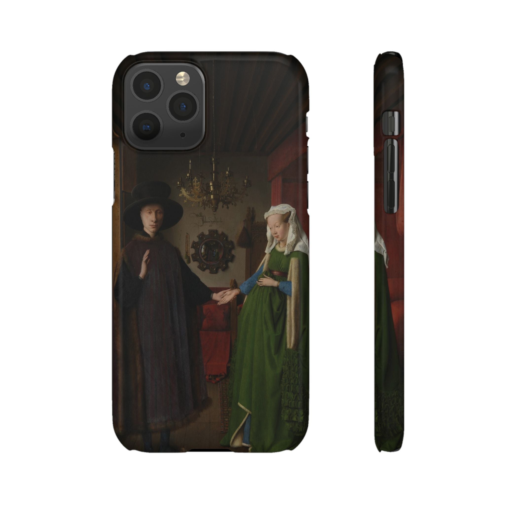 The Arnolfini Portrait by Jan van Eyck - iPhone Slim Case