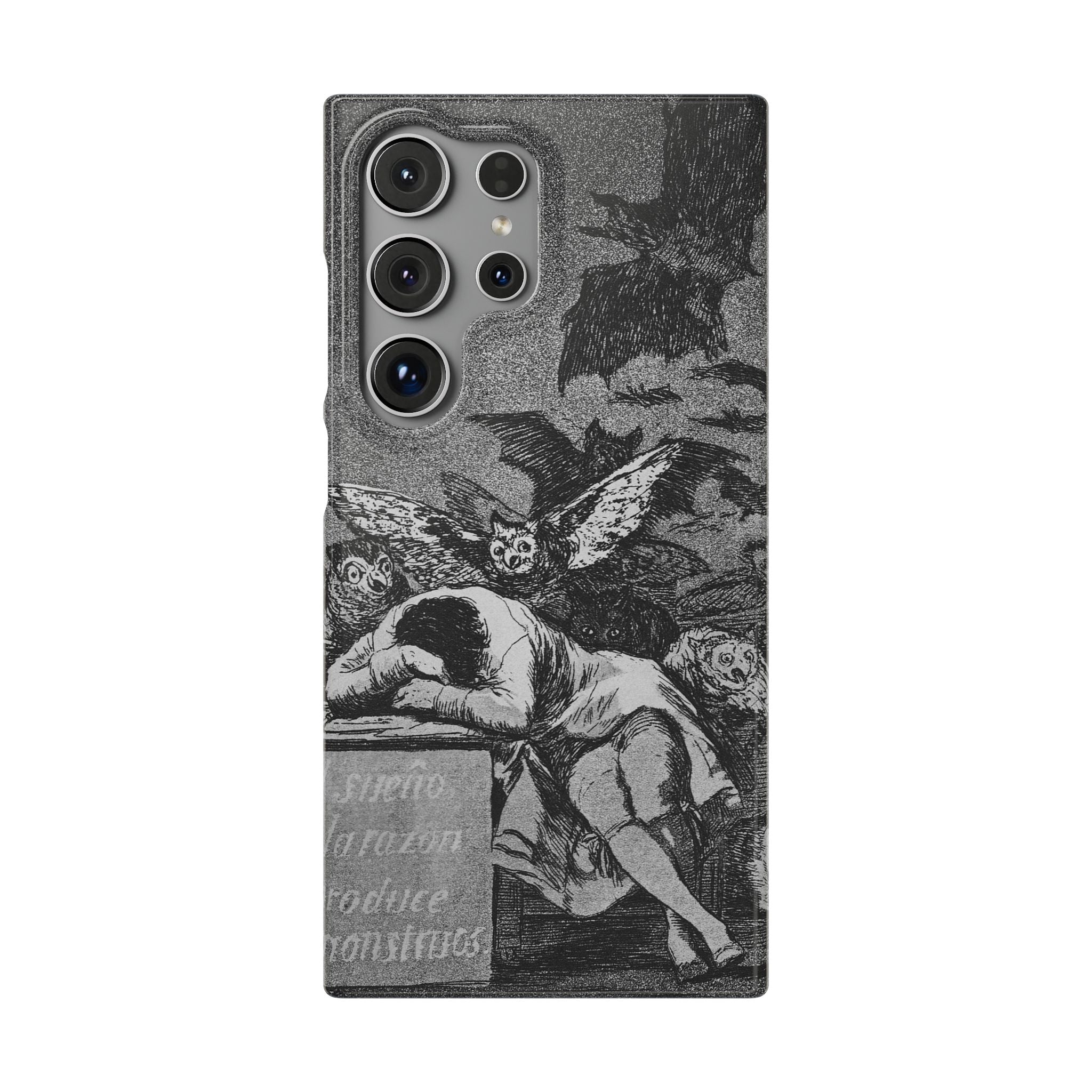 The Sleep of Reason Produces Monsters by Francisco Goya - Samsung Slim Case