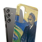 Portrait of Friedrich Nietzsche by Edvard Munch - Samsung Slim Case