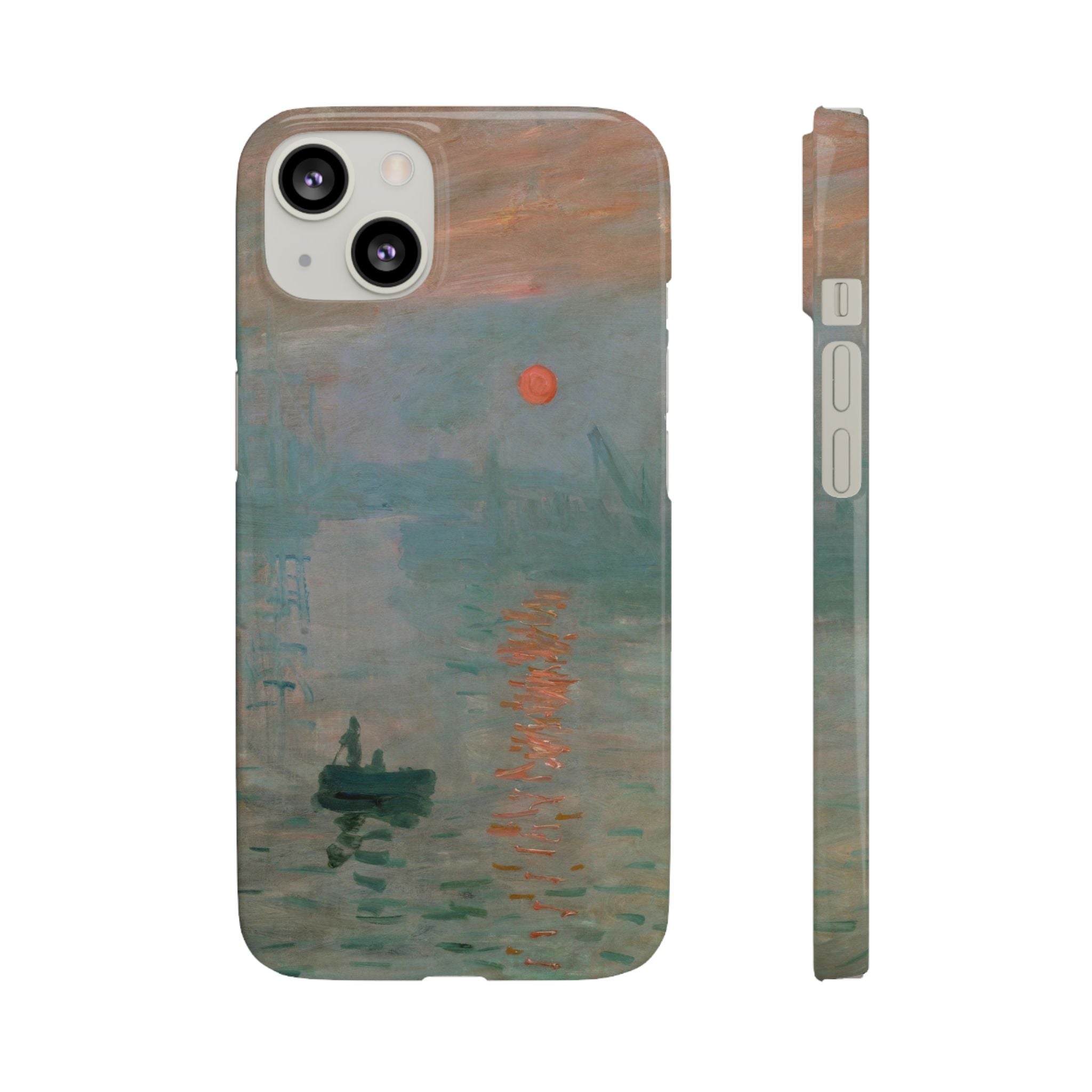 Impression, Sunrise by Claude Monet - iPhone Slim Case