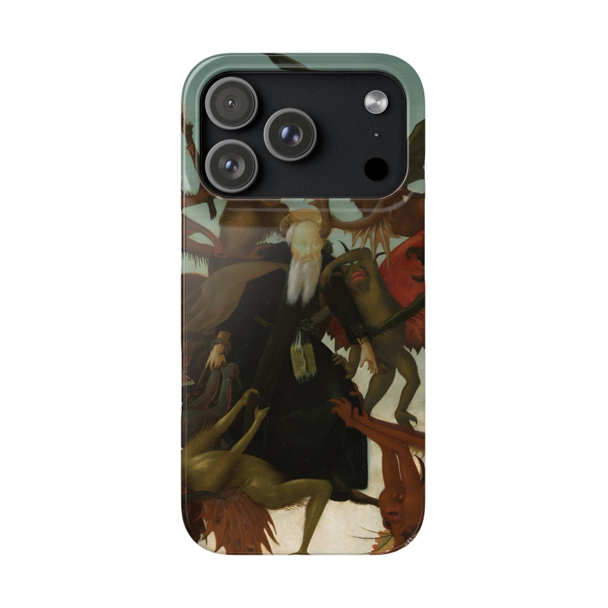 The Torment of Saint Anthony by Michelangelo - iPhone Slim Case
