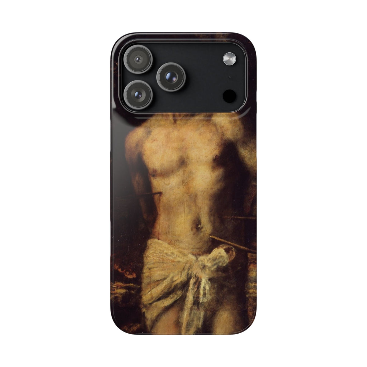 Saint Sebastian by Titian - iPhone Slim Case