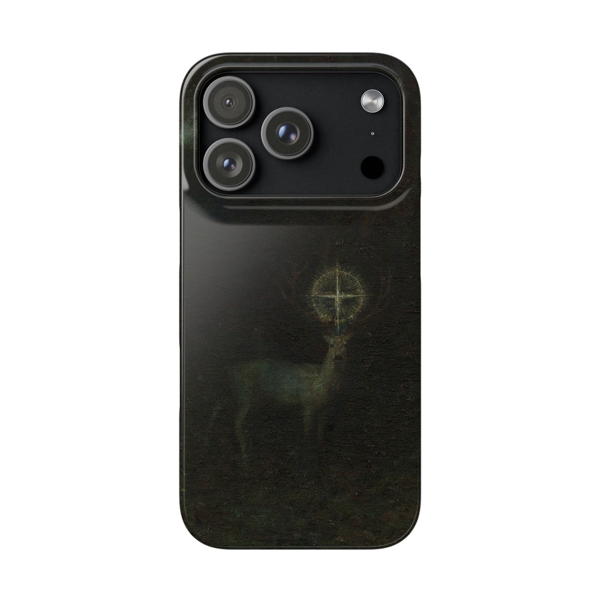 The Vision of Saint Hubert by Franz von Stuck - iPhone Slim Case