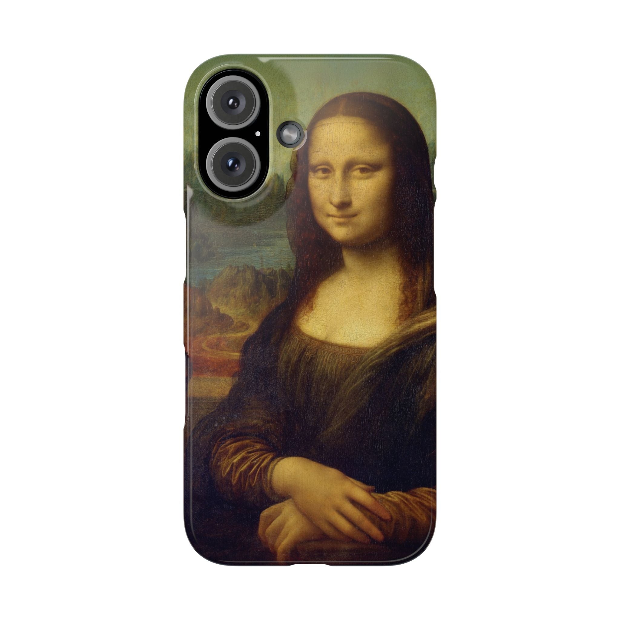 Mona Lisa by Leonardo da Vinci - iPhone Slim Case