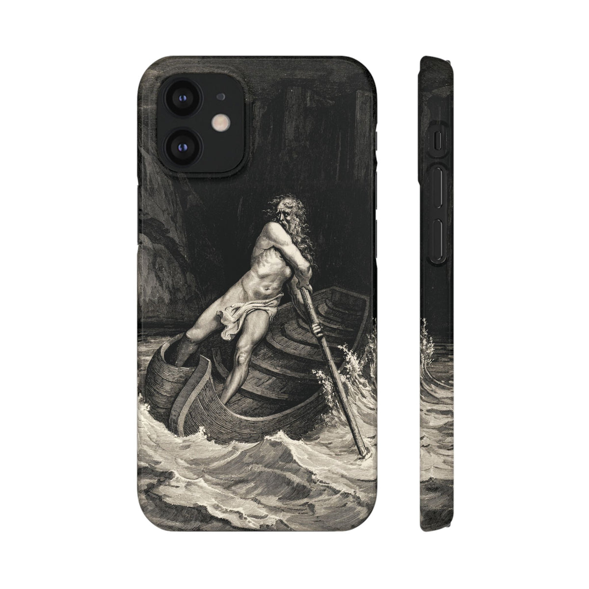 Canto III - Charon by Gustave Doré - iPhone Slim Case