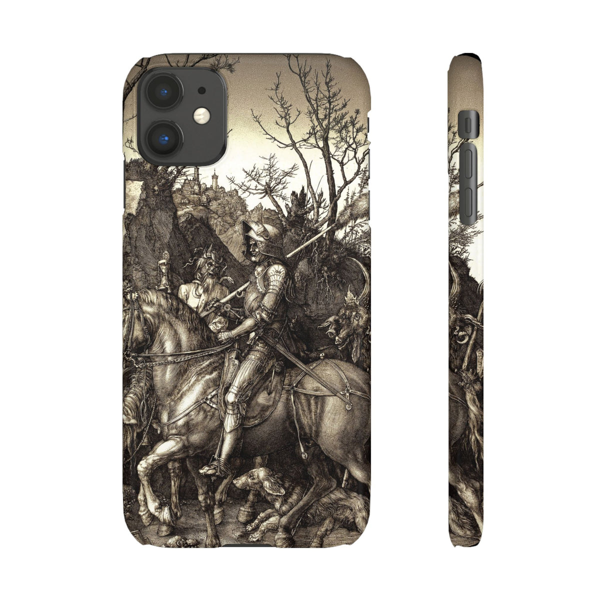 Knight, Death and the Devil by Albrecht Dürer - iPhone Slim Case
