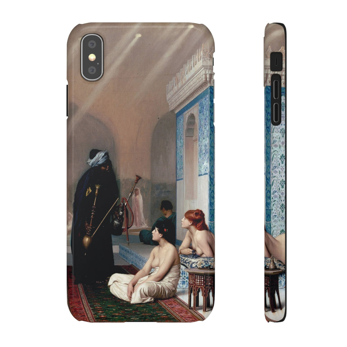 Pool in a Harem by Jean-Leon Gerome - iPhone Slim Case