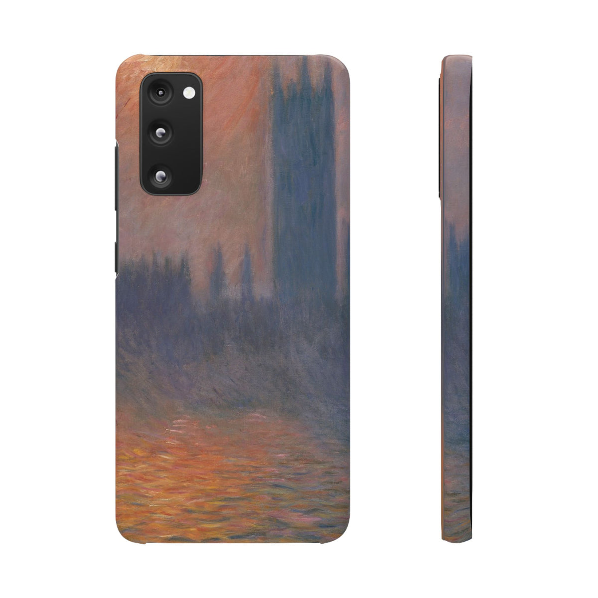 The Houses of Parliament Sunset by Claude Monet - Samsung Slim Case