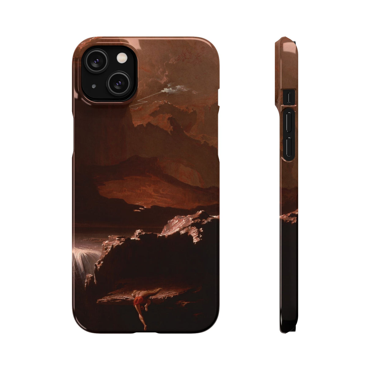 Sadak in Search of the Waters of Oblivion by John Martin - iPhone Slim Case