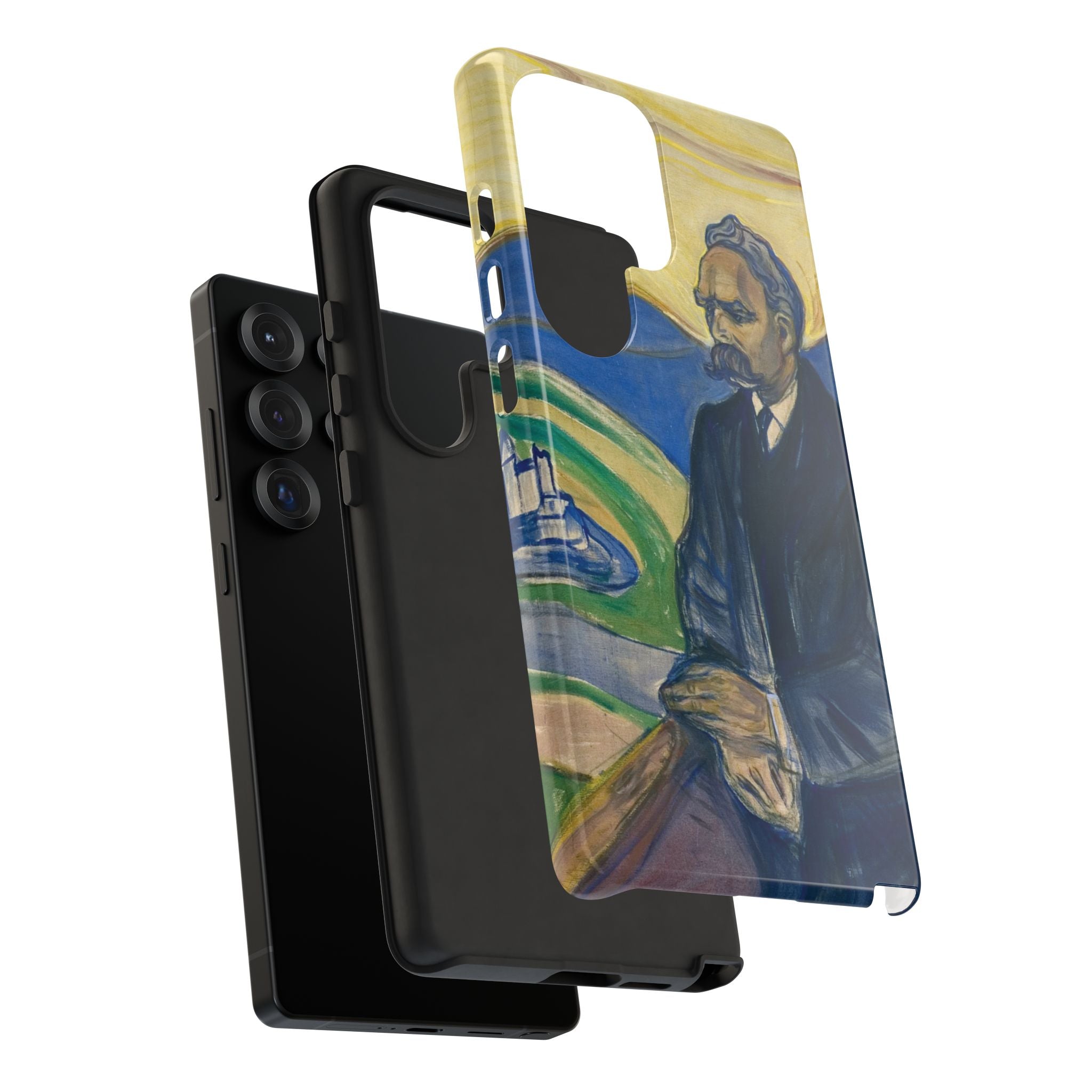 Porträt von Friedrich Nietzsche von Edvard Munch – Samsung Tough Case