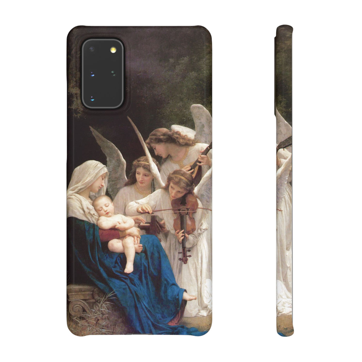 The Virgin of the angels by William-Adolphe Bouguereau - Samsung Slim Case