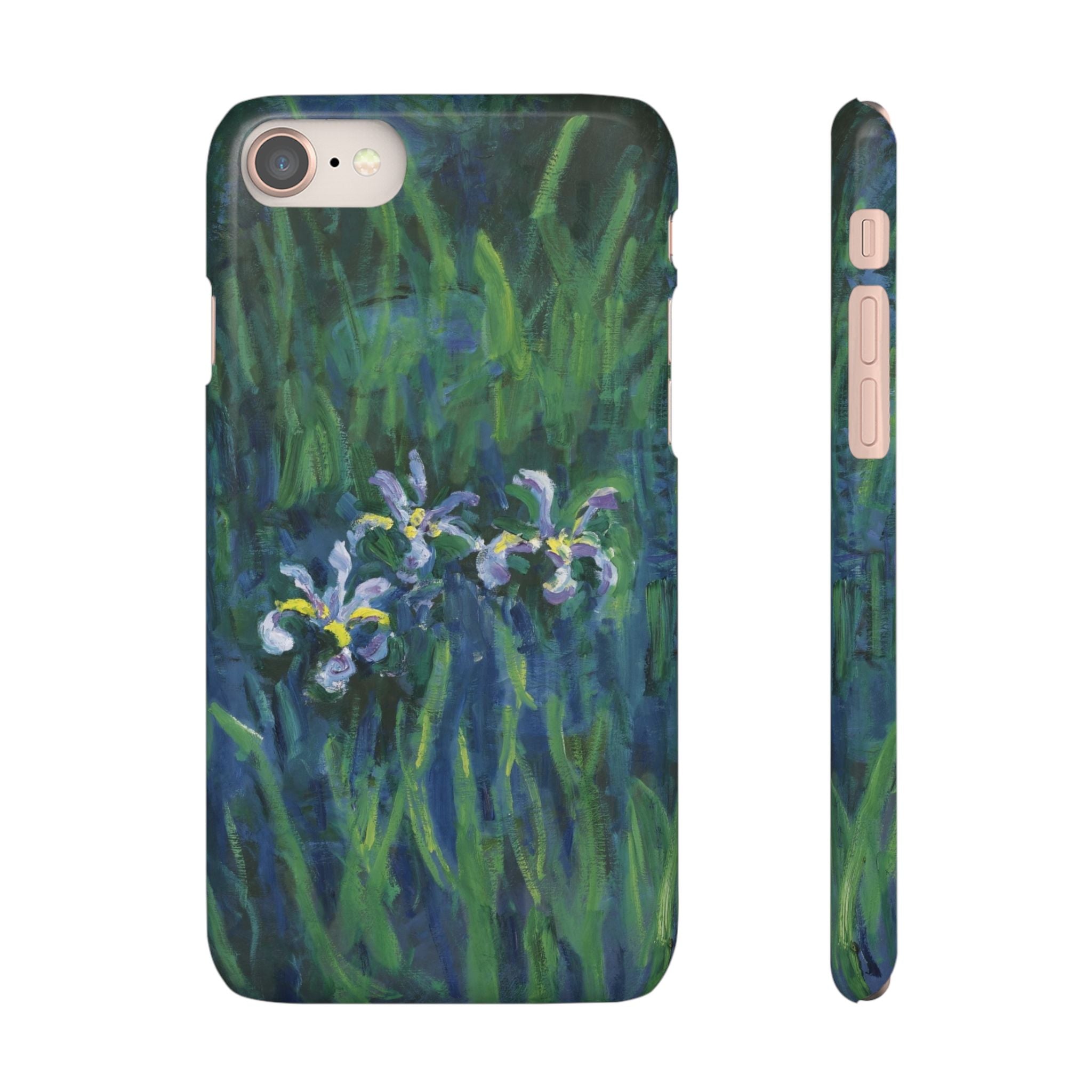 Irises by Claude Monet - iPhone Slim Case
