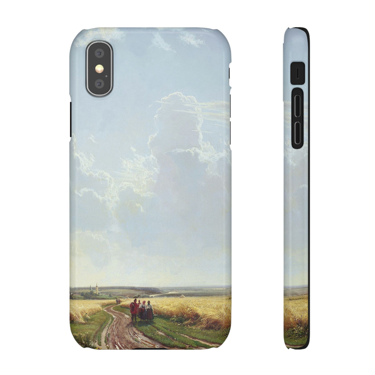 Midday in the Neighbourhood of Moscow by Ivan Ivanovich Shishkin - iPhone Slim Case
