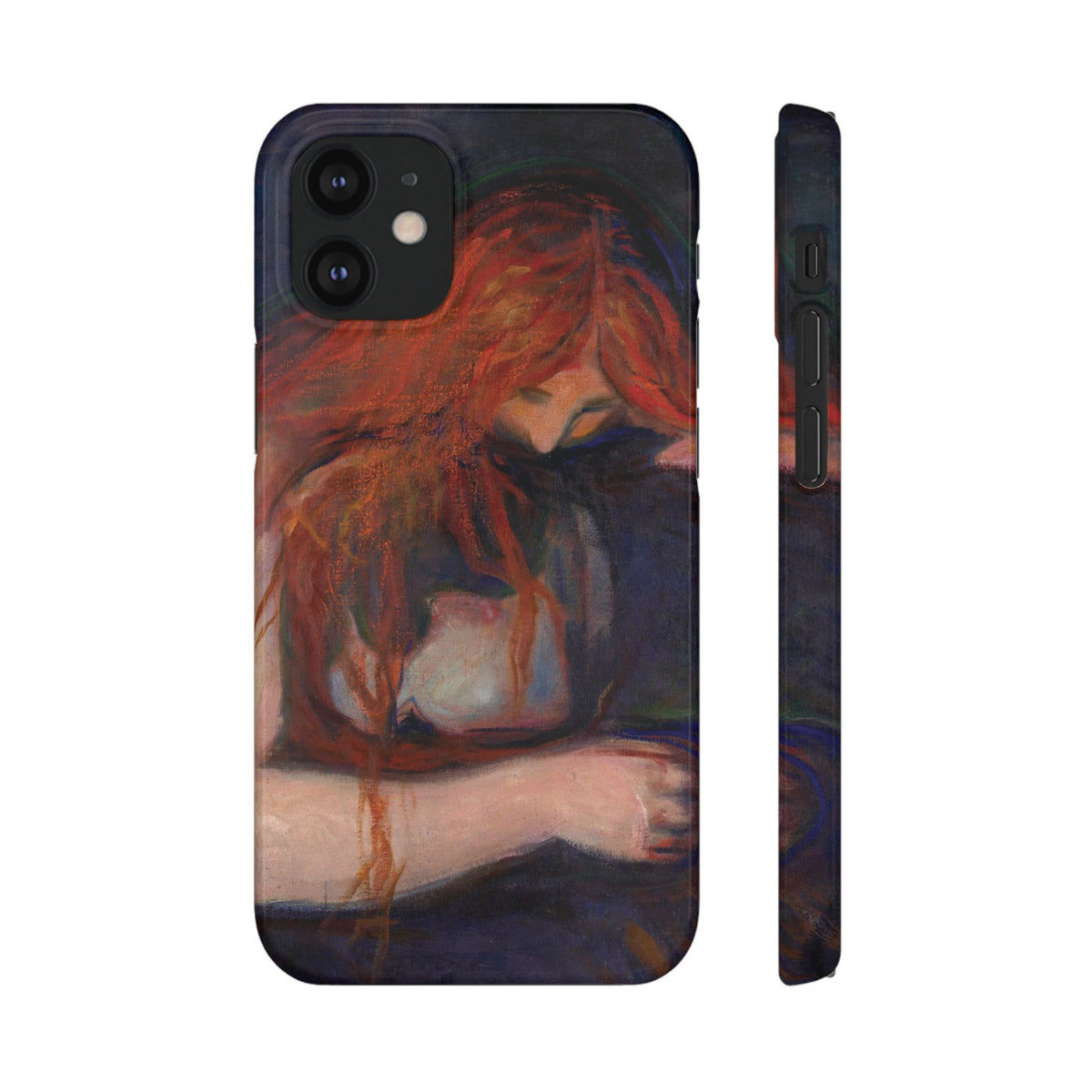 Vampire by Edvard Munch - iPhone Slim Case