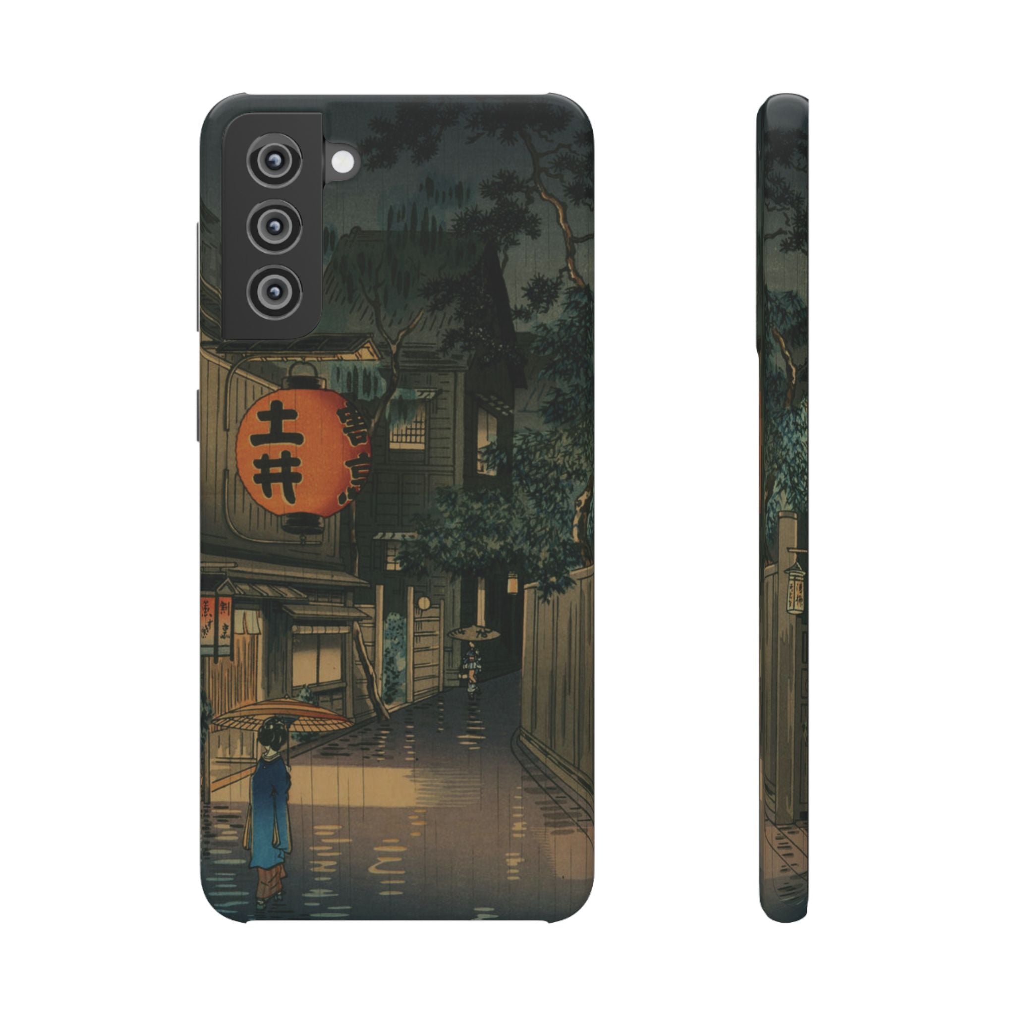 Evening at Ushigome by Tsuchiya Koitsu - Samsung Slim Case