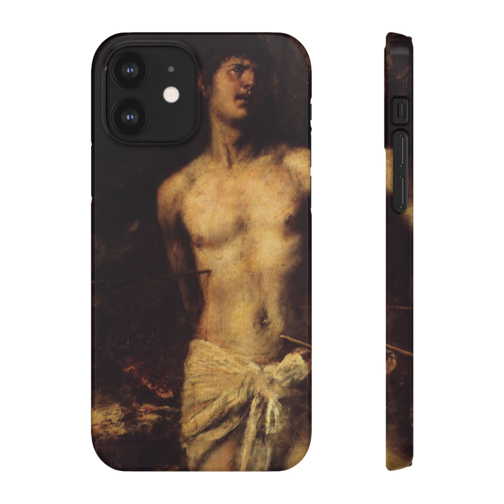 Saint Sebastian by Titian - iPhone Slim Case