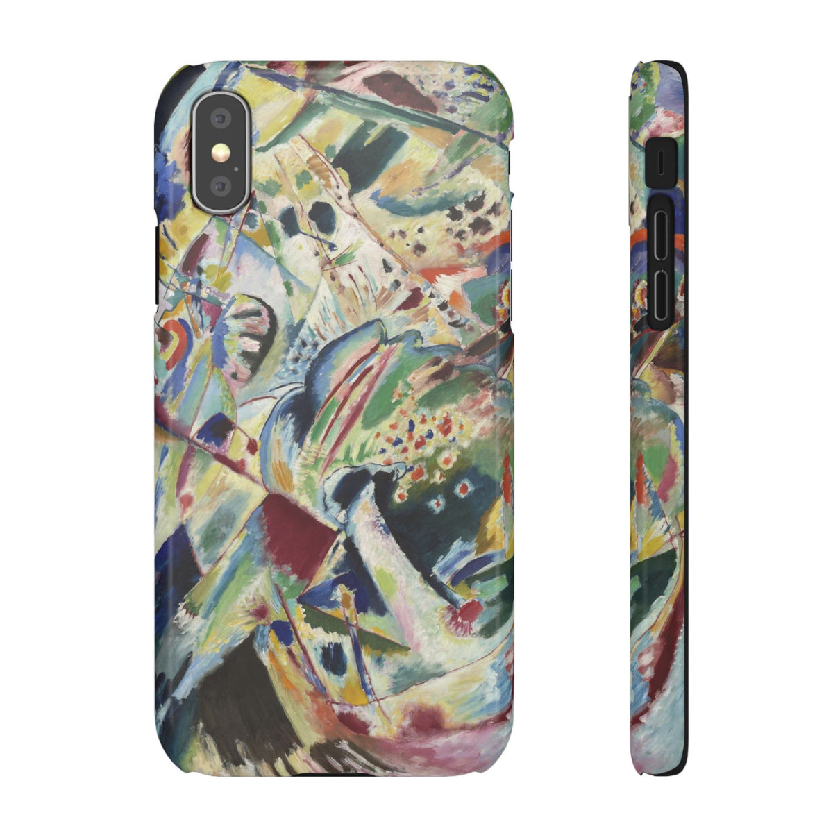 Panel for Edwin R. Campbell No. 4 by Vasily Kandinsky - iPhone Slim Case