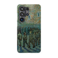 The Prison Courtyard by Vincent van Gogh - Samsung Slim Case