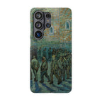 The Prison Courtyard by Vincent van Gogh - Samsung Slim Case